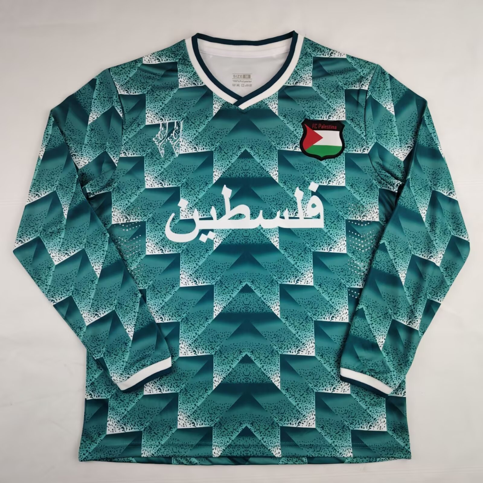 2024 Palestine Long Sleeve Soccer Jerseys Yupoo