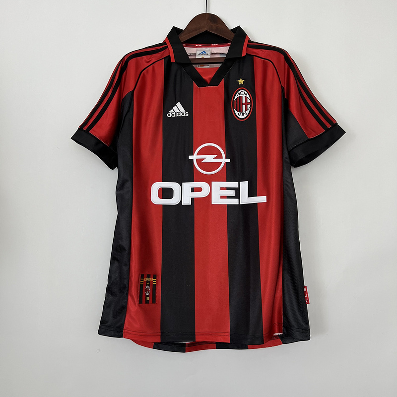 1988-89 AC Milan Home Retro Soccer Jerseys Yupoo