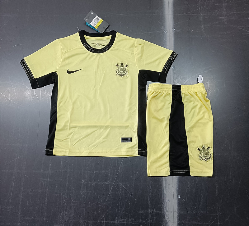 23-24 Corinthian Third Kids Soccer Jerseys Yupoo