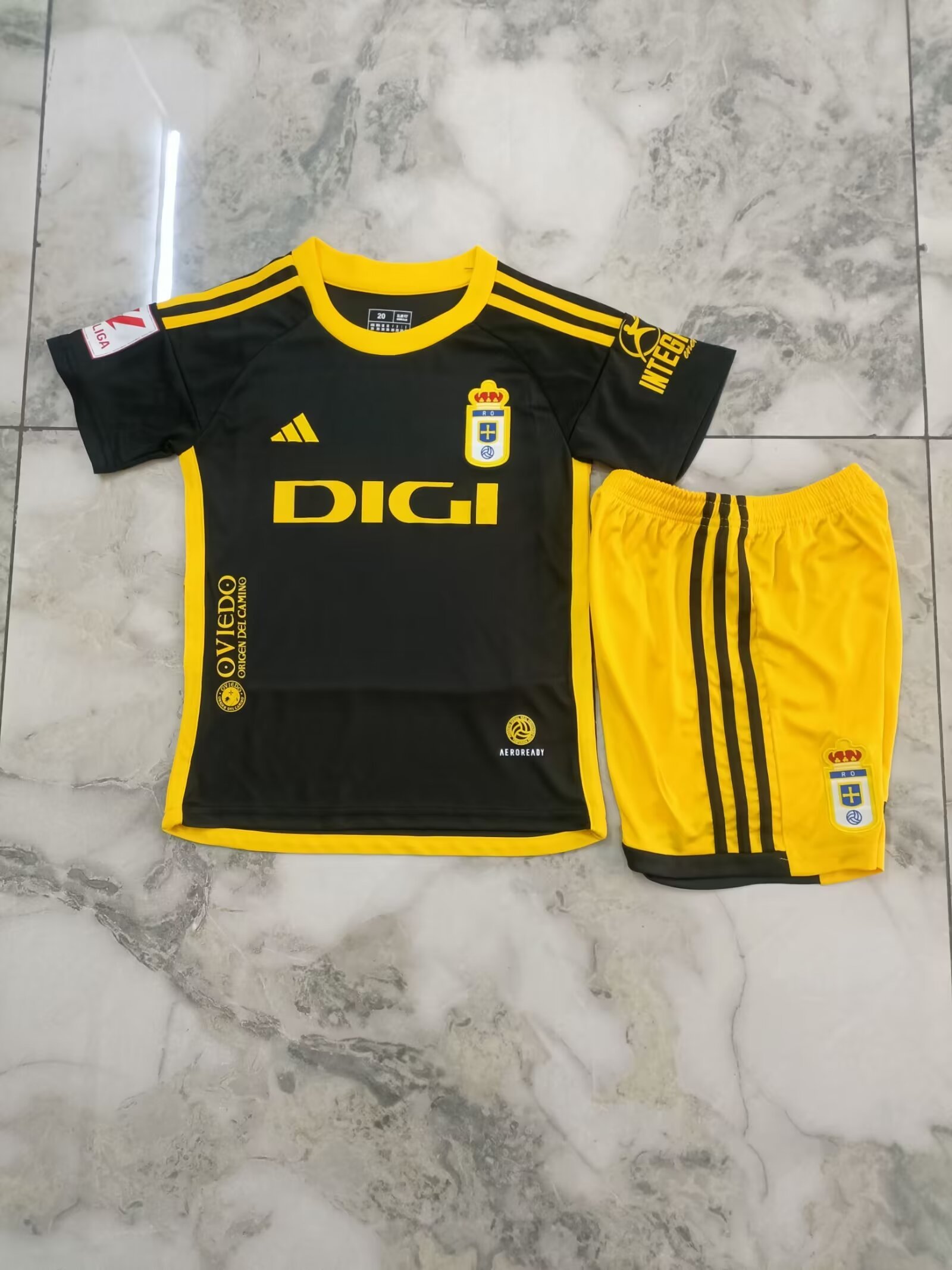 23-24 Real Oviedo Third Kids Soccer Jerseys Yupoo