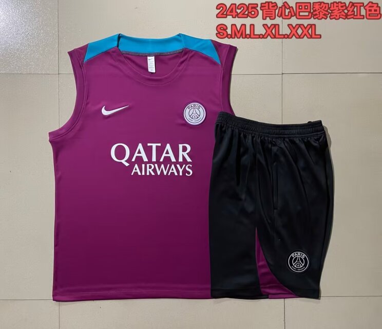 24-25 Paris Training Soccer Vest Yupoo
