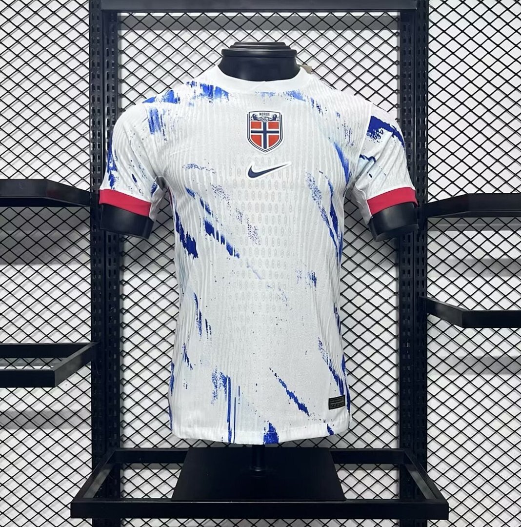 Norway 2024/25 Away Jersey Player Version