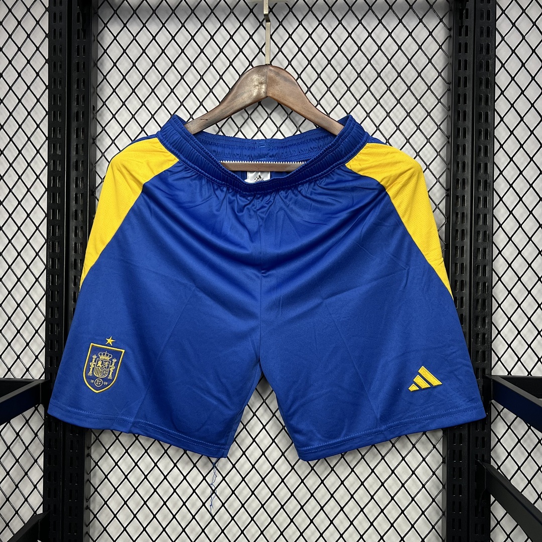 Spain 2024/25 Euro Home Shorts