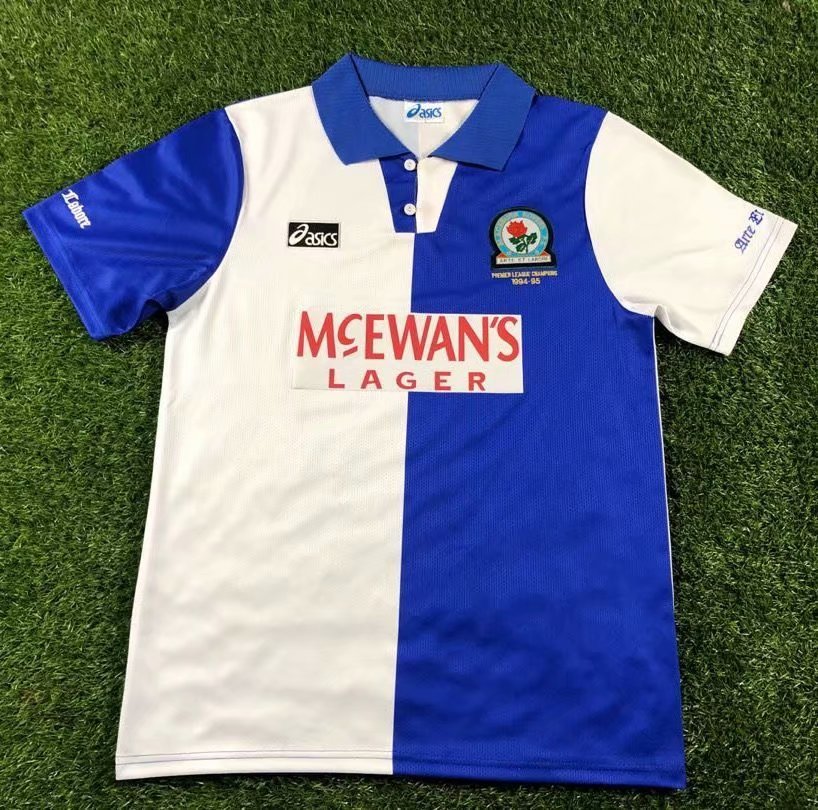 94-95 Blackburn Home Retro Soccer Jerseys Yupoo