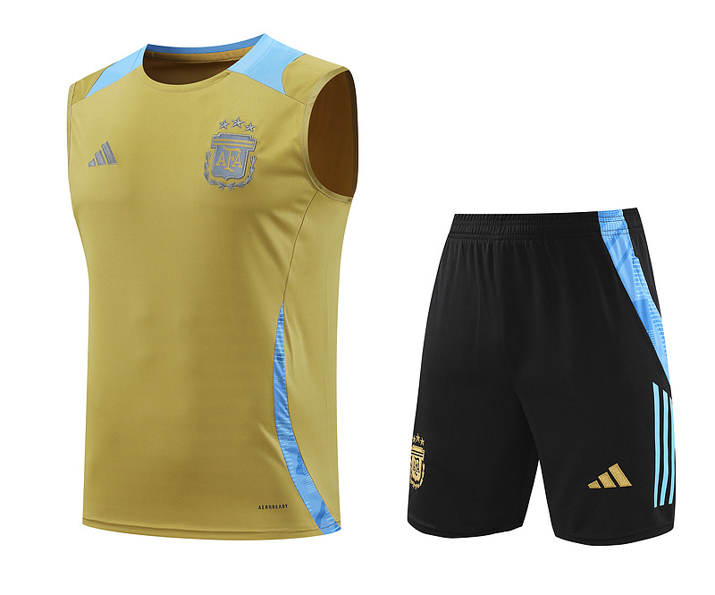 2024 Argentina Soccer Vest Yupoo