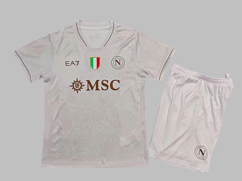 25-26 Napoli Away Kids Cheap Soccer Jerseys Yupoo