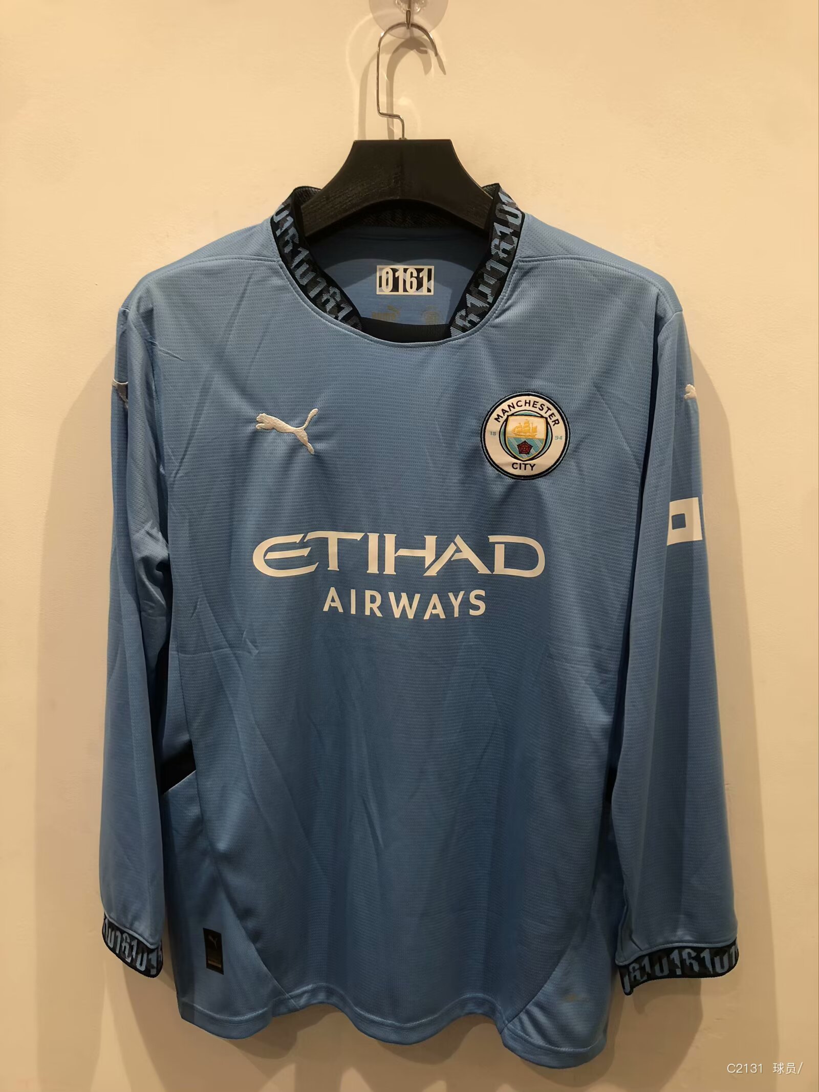 24-25 Manchester City Home Long Sleeve Soccer Jerseys Yupoo