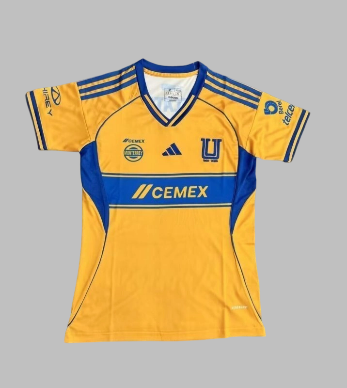25-26 Tigres Home Women Cheap Soccer Jerseys Yupoo