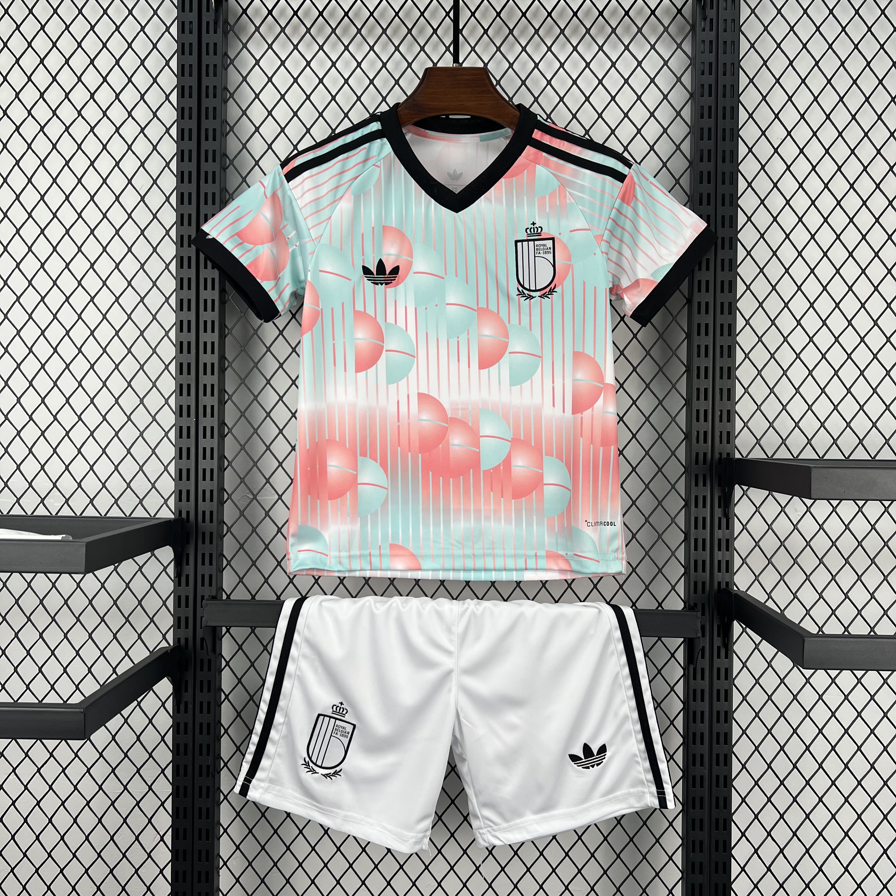 Kids Belgium 2026 World Cup Away Kit