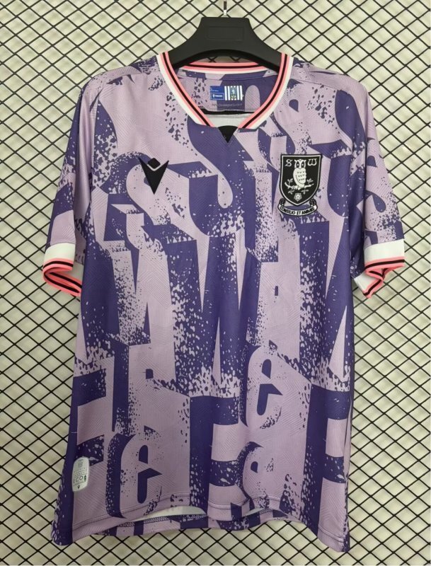 25-26 Sheffield Wednesday Away Cheap Soccer Jerseys Yupoo