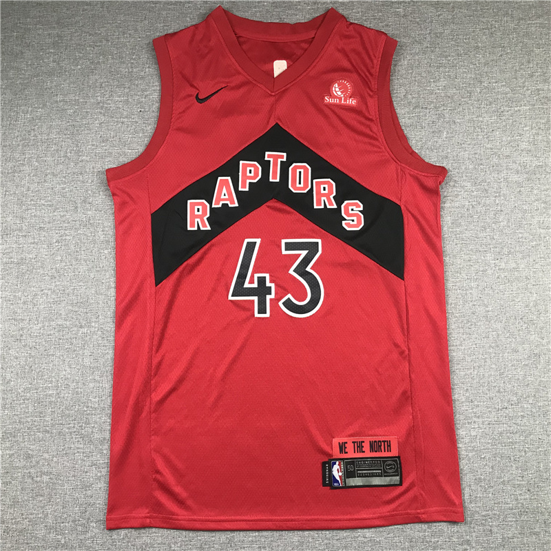 Raptors #43 Embroidery