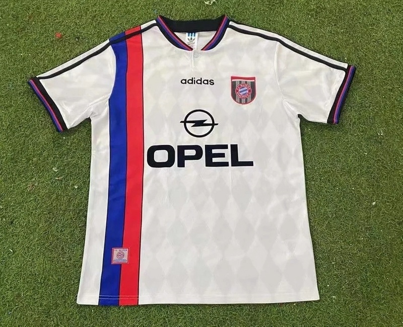 95-96 Bayern Away Retro Soccer Jerseys Yupoo