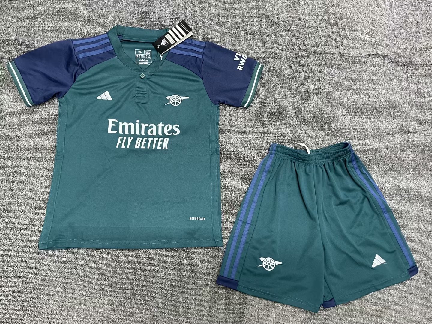 23-24 Arsenal Third Kids Soccer Jerseys Yupoo