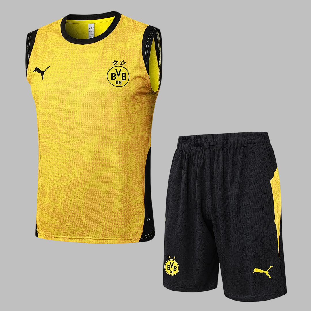 25-26 Dortmund Training Soccer Vest Yupoo2