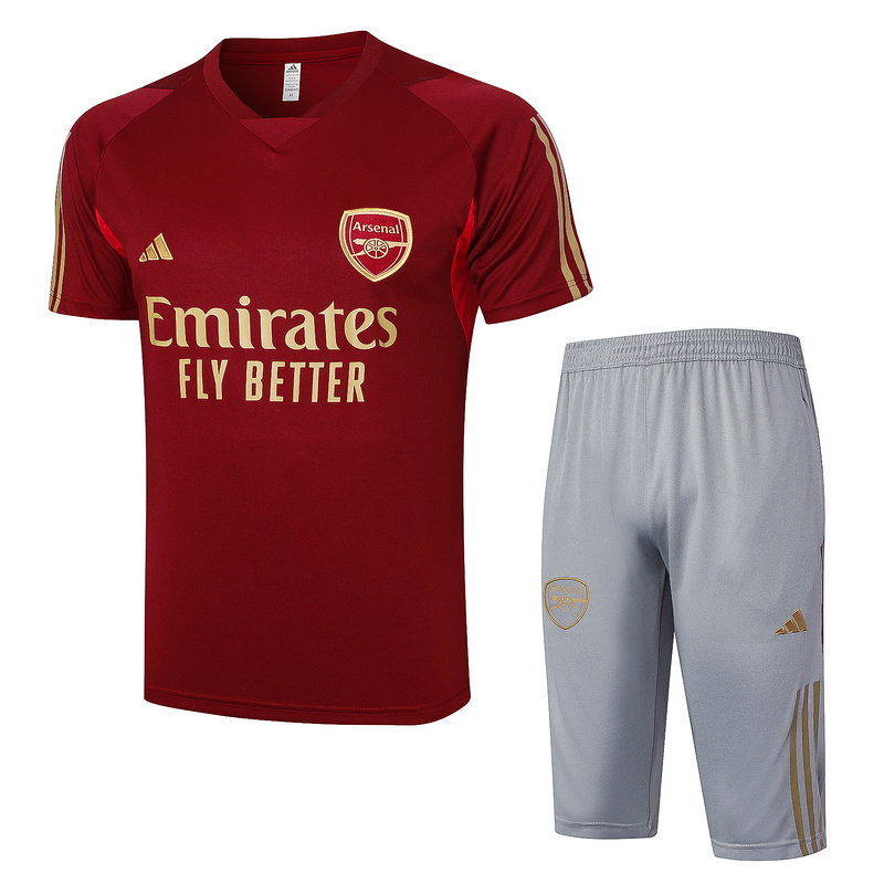 23-24 Arsenal Short Sleeve Tracksuit Yupoo