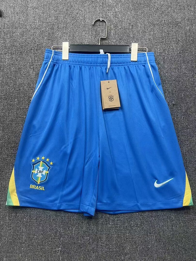 26-27 Brazil Home Soccer Shorts Yupoo