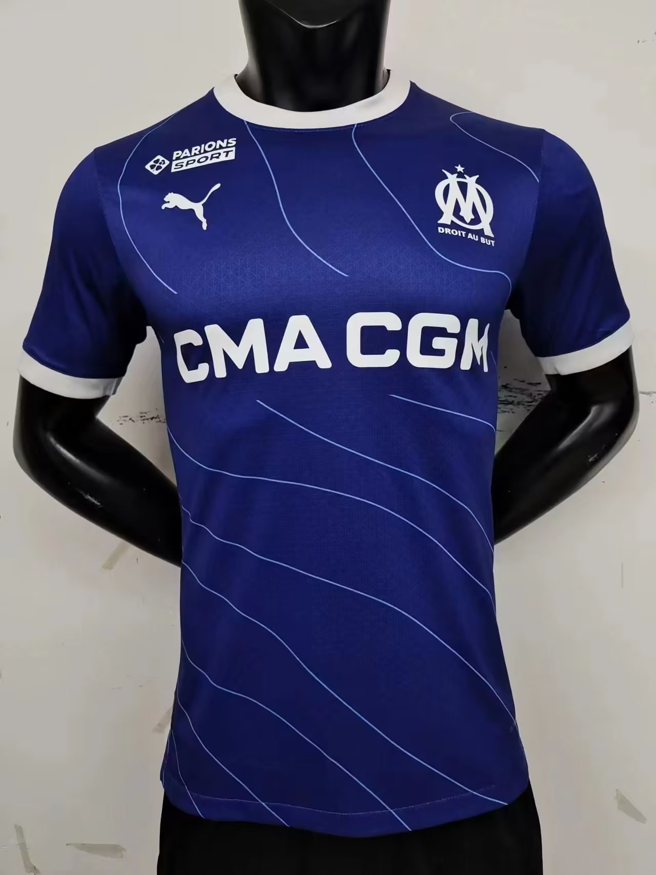 23-24 Marseille Away Player Version Soccer Jerseys Yupoo