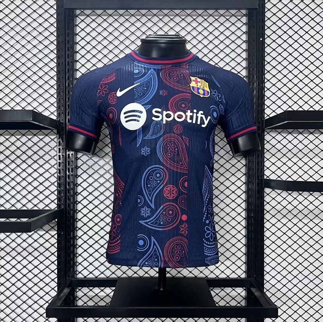 Barcelona 2024/25 Special Edition Blue Jersey Player Version