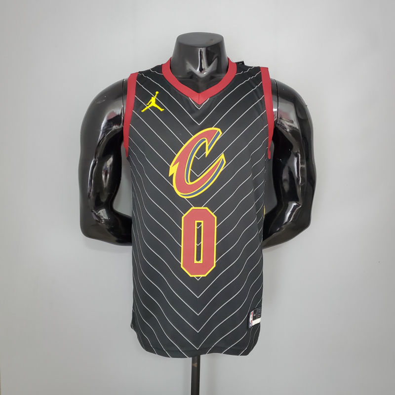 2021 LOVE#0 Cavaliers JORDAN Theme Limited Edition Black NBA Jersey S-XXL