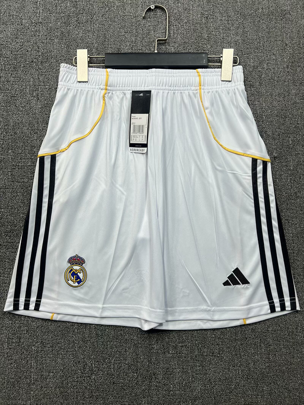 25-26 Real Madrid Home Soccer Shorts Yupoo