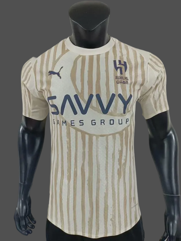 25-26 Al-Hilal Away Player Version Cheap Soccer Jerseys Yupoo