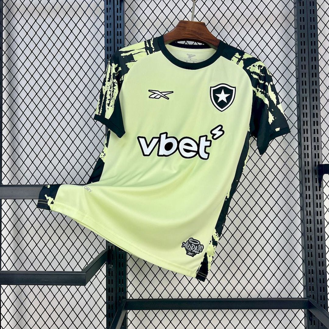 Botafogo 2025/26 Pre-match training Light green Jersey