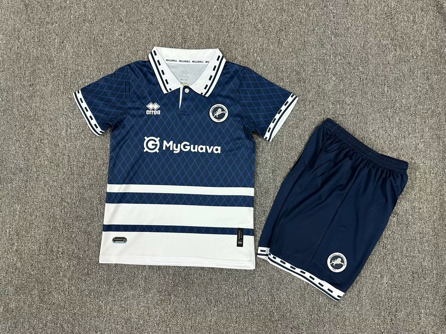 24-25 Millwall Home Kids Soccer Jerseys Yupoo