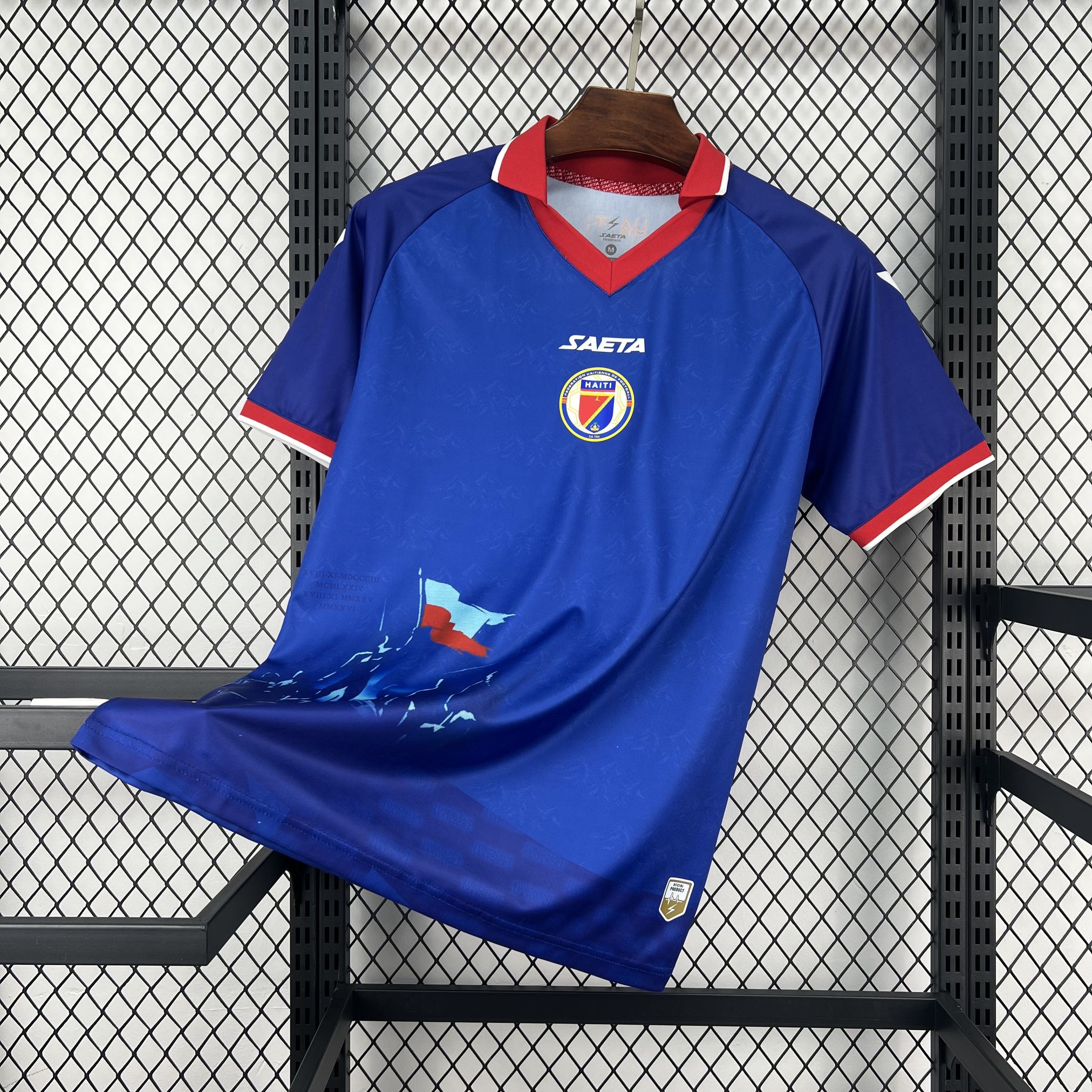 Mens Haiti 2026 World Cup Home Jersey
