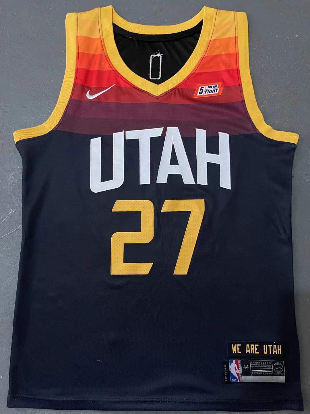 2021 Jazz #27 City Edition Embroidery