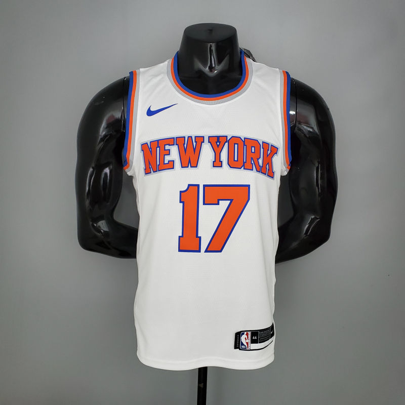 2021 LIN#17 Knicks White NBA Jersey S-XXL