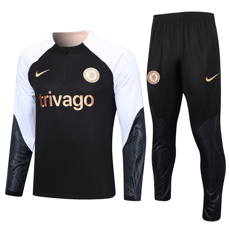 23-24 Chelsea Long Sleeve Training Suit Yupoo