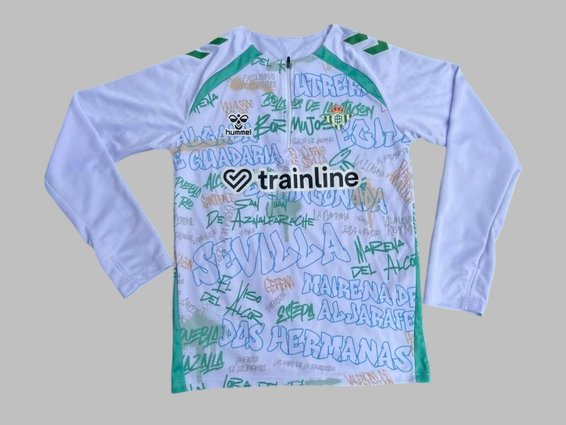 25-26 Real Betis Long Sleeve Cheap Soccer Jerseys Yupoo