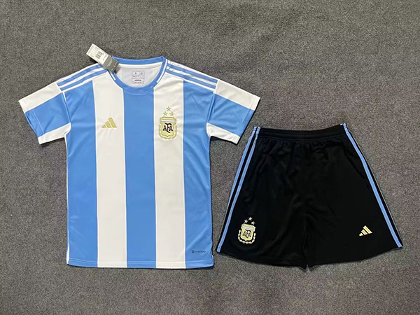 23-24 Argentina Home Kids Soccer Jerseys Yupoo