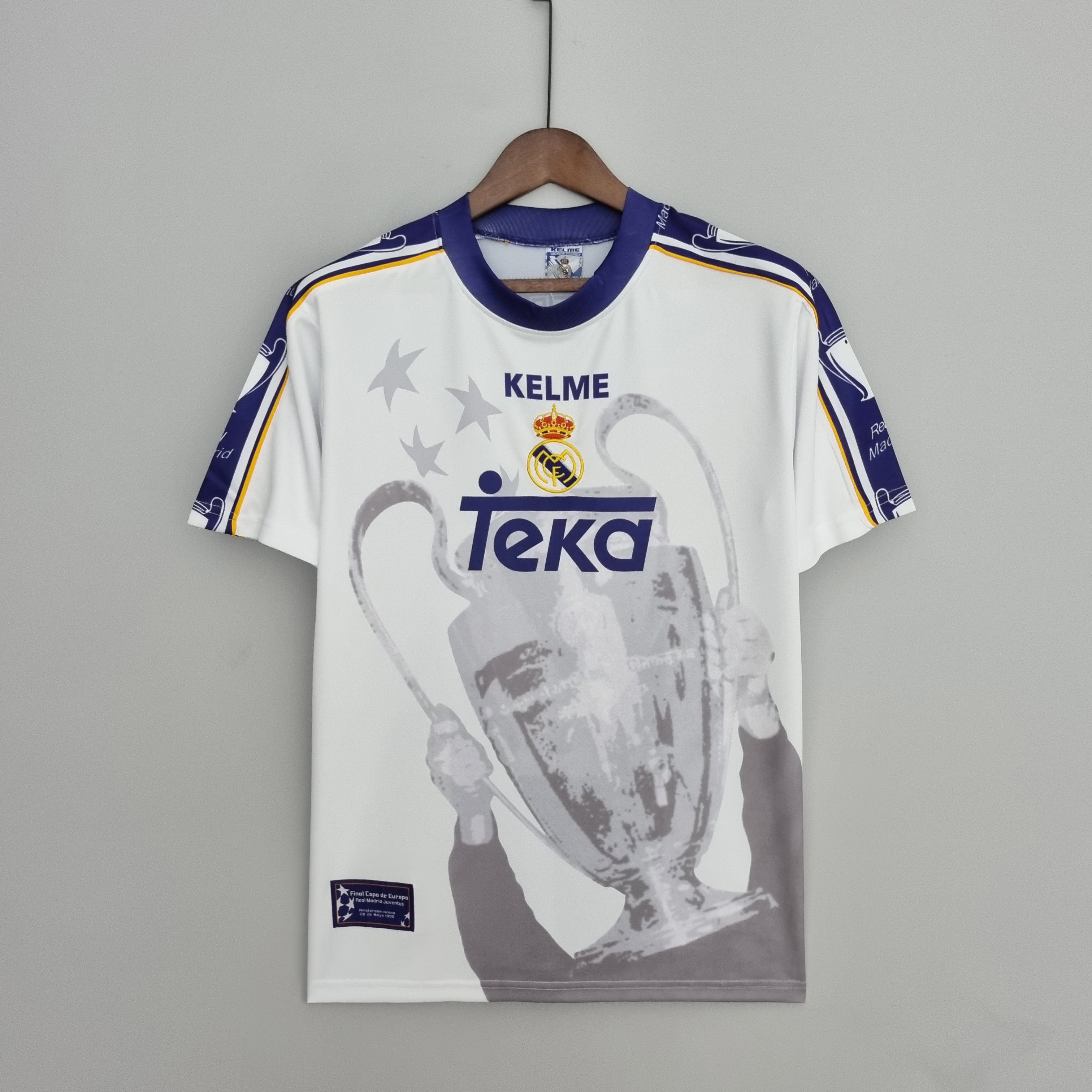 97-98 Real Madrid Retro Anniversary Soccer Jerseys Yupoo