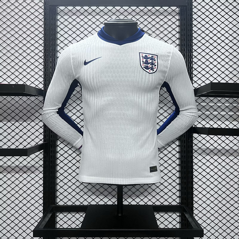 2024 England Home Player Version Long Sleeve Soccer Jerseys Yupoo