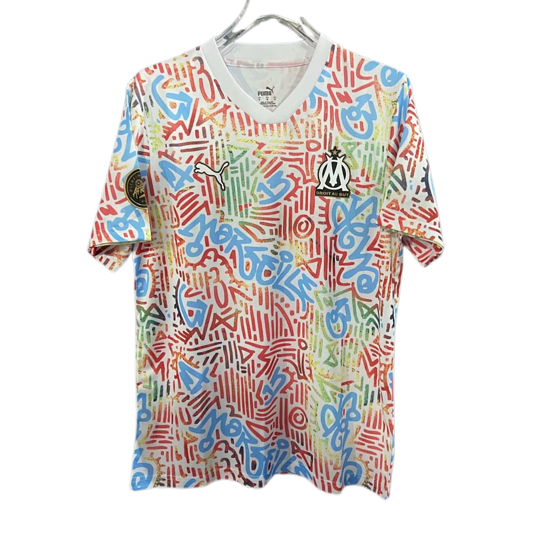 Marseille 2024/25 africa jersey white S-XXL