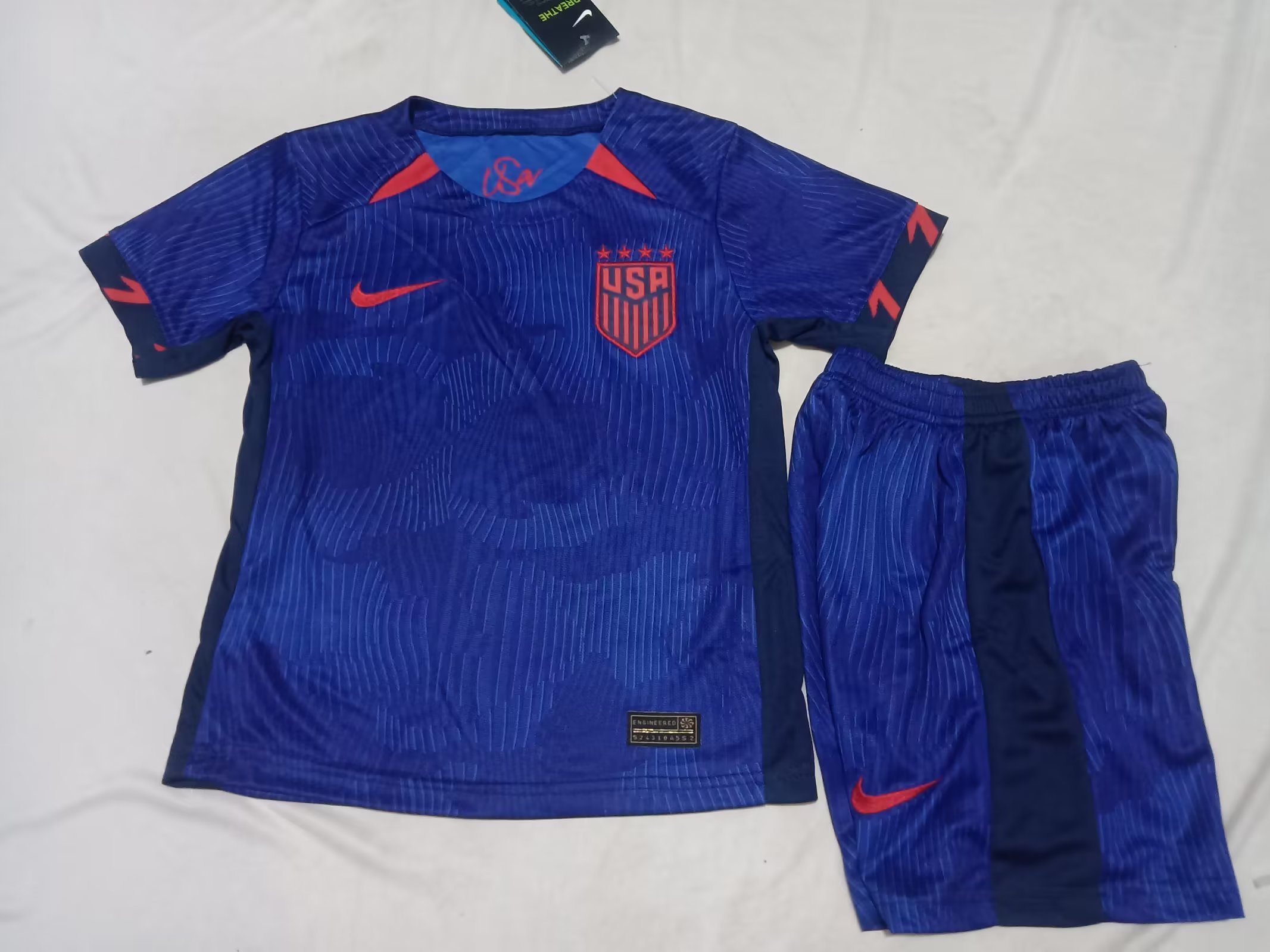 2023 USA Away Kids Soccer Jerseys Yupoo