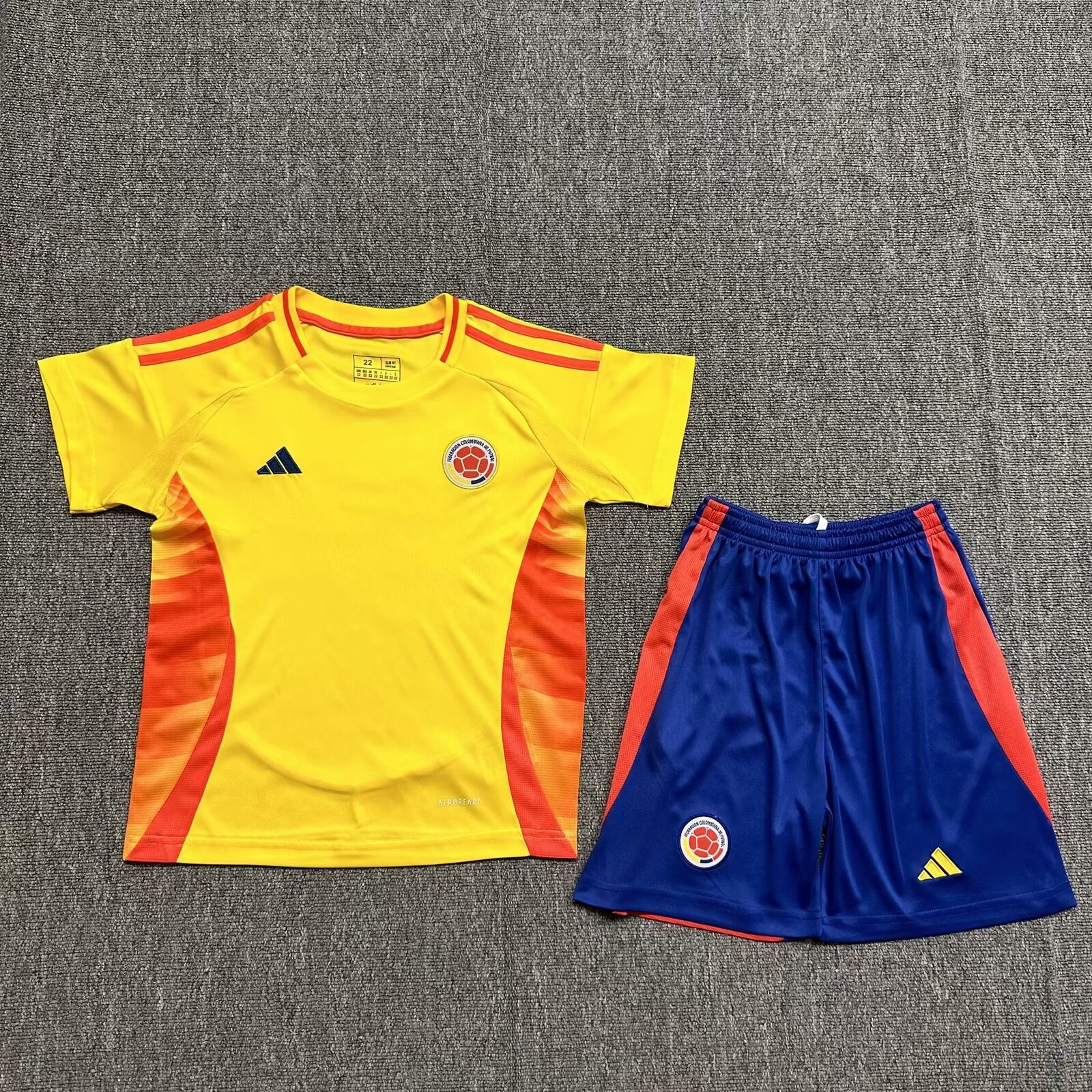 2024 Columbia Home Kids Soccer Jerseys Yupoo
