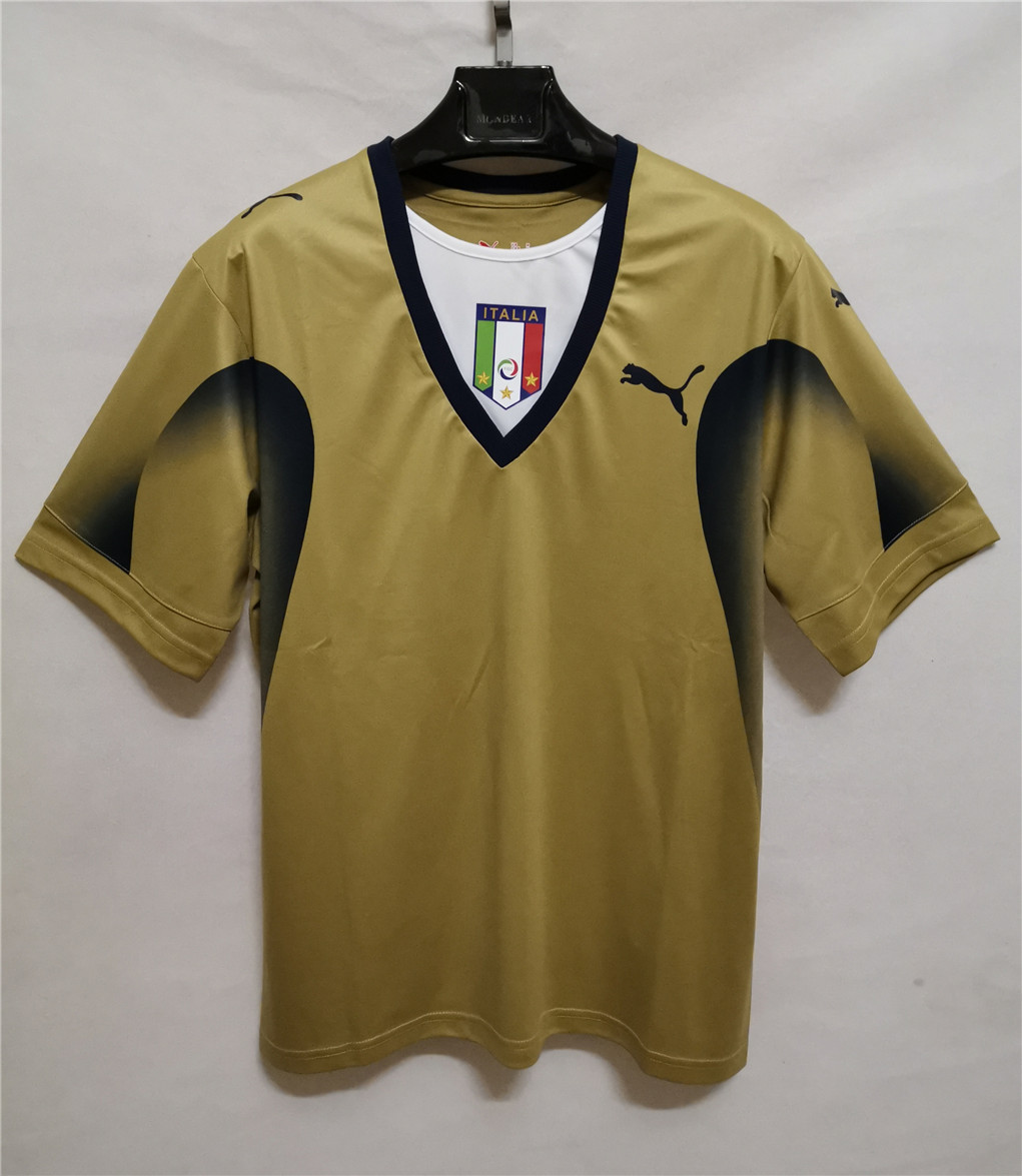 2006 Italy Goalkeeper Retro Soccer Jerseys Yupoo