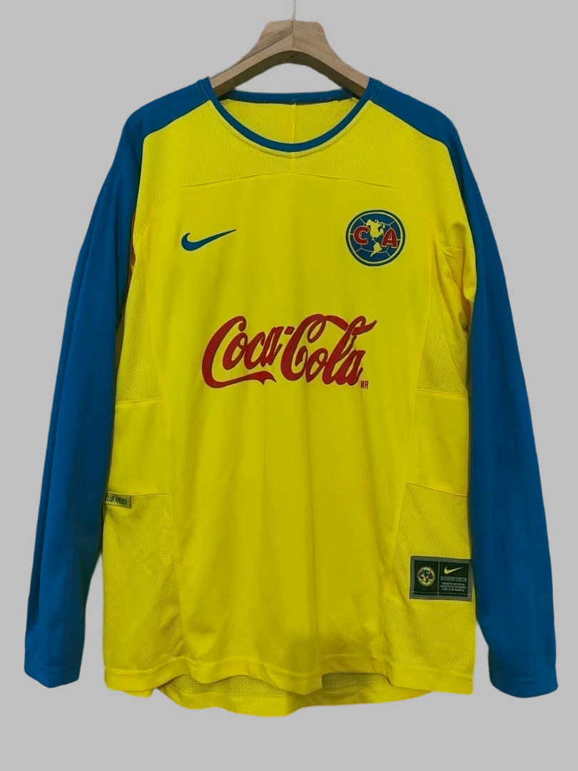 03-04 Club America Home Retro Cheap Soccer Jerseys Yupoo