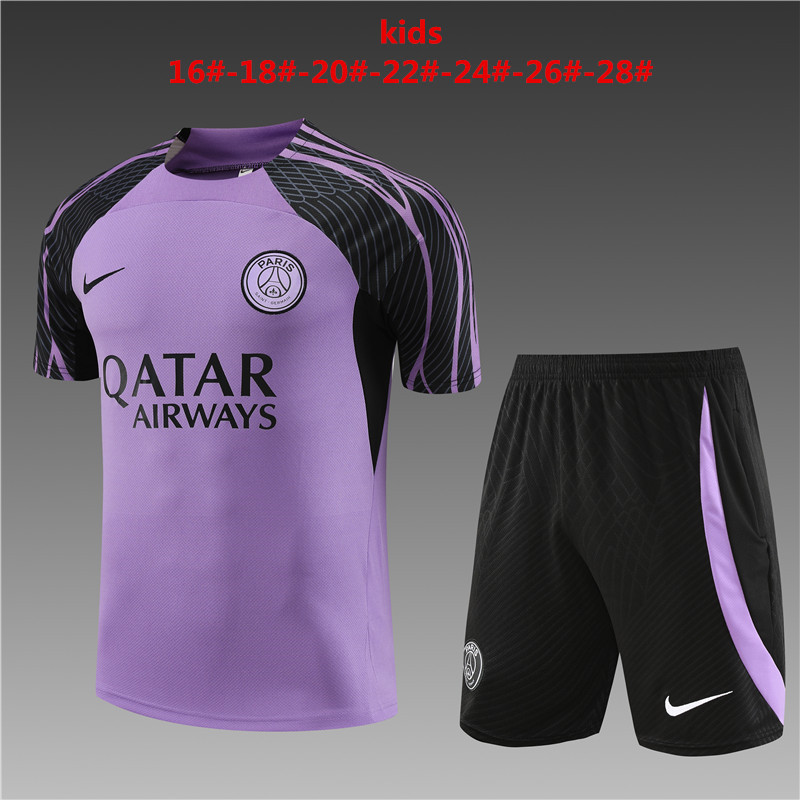 23-24 Paris Kids Training Soccer Jerseys Yupoo