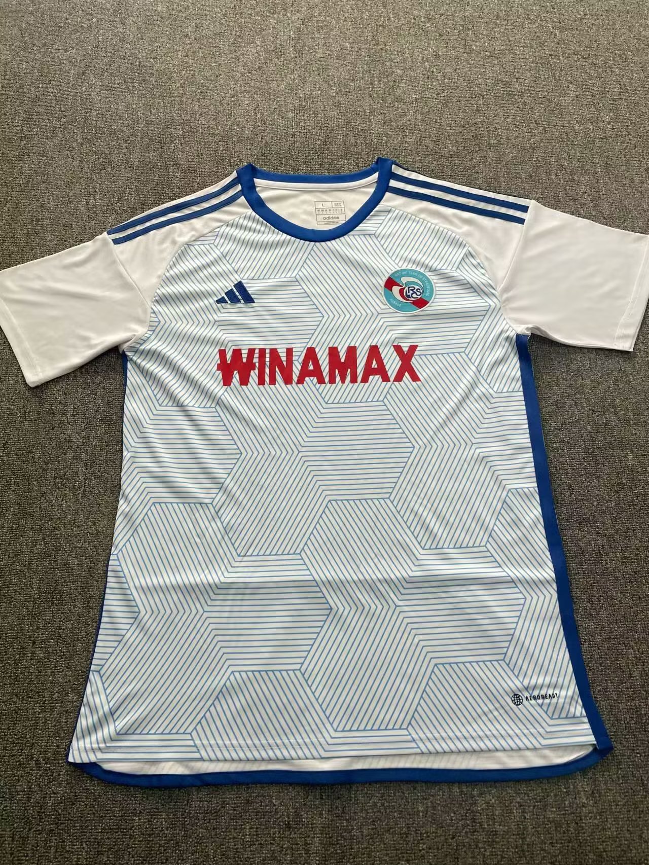 23-24 Strasbourg Away Yupoo Soccer Jerseys