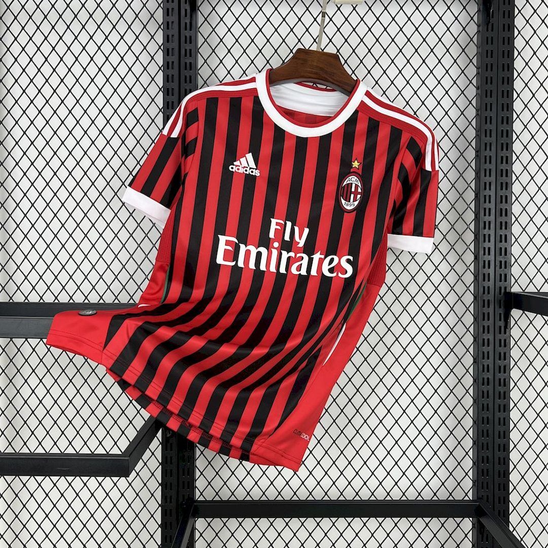 AC Milan 2011/12 Home Retro Jersey