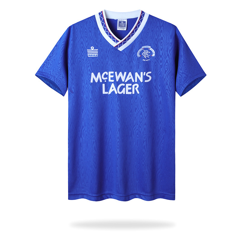 90-92 Rangers Home Retro Soccer Jerseys Yupoo