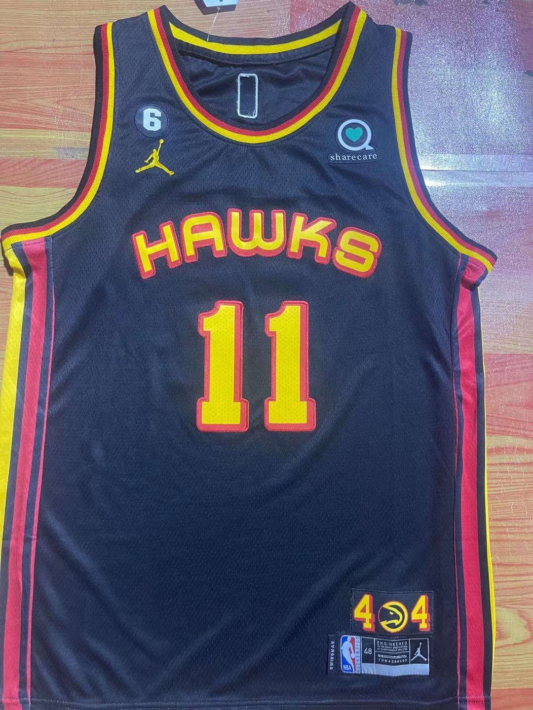 22-23 Hawks #11 Embroidery