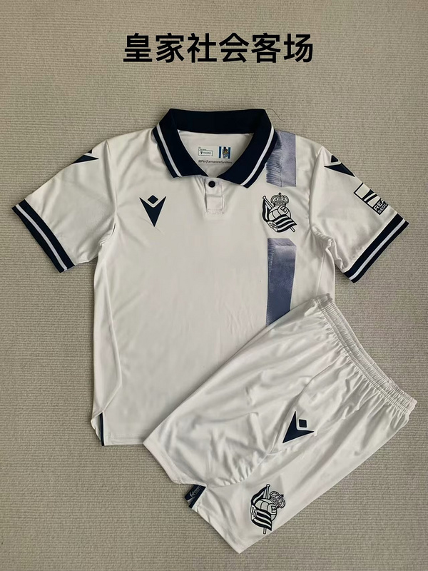 23-24 Real Sociedad Third Kids Soccer Jerseys Yupoo