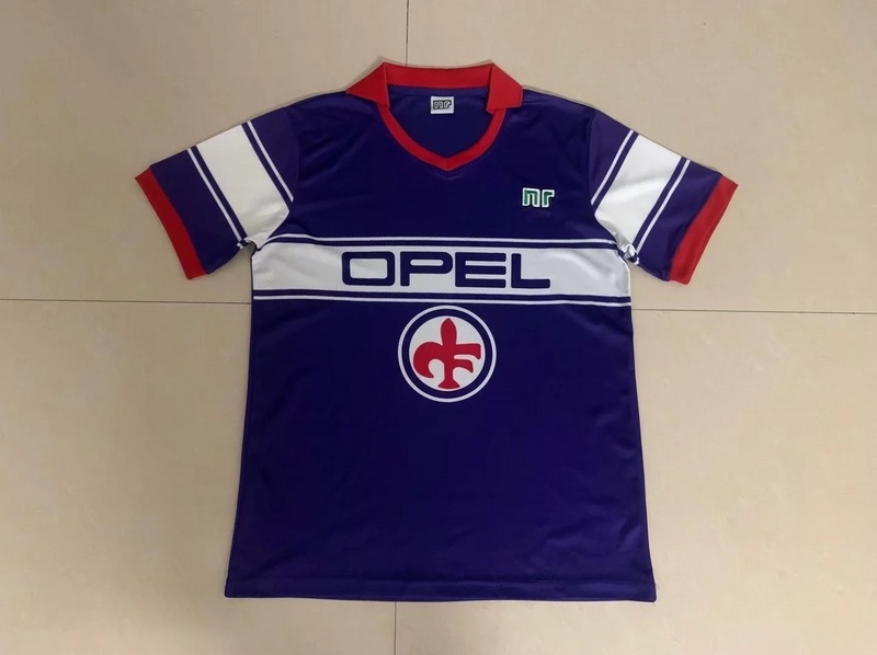 84-85 Fiorentina Home Retro Soccer Jerseys Yupoo