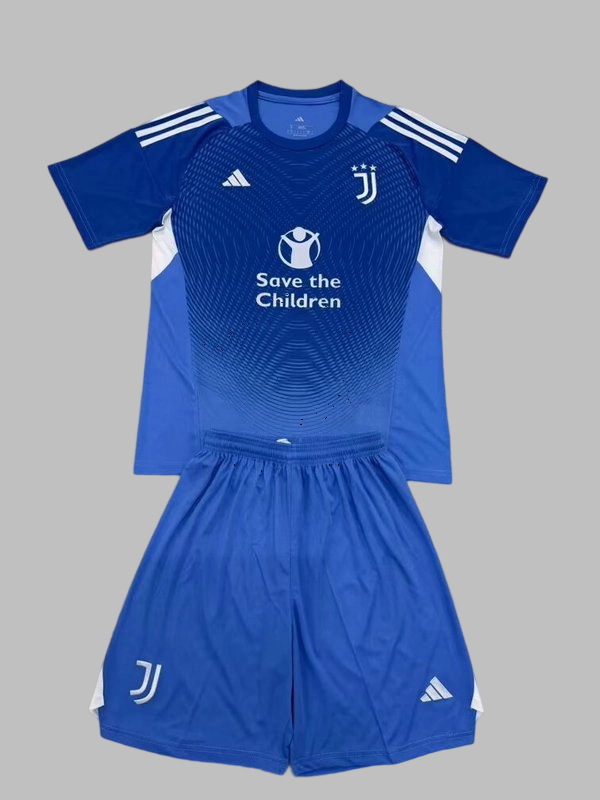 25-26 Juventus Goalkeeper Kids Cheap Soccer Jerseys Yupoo