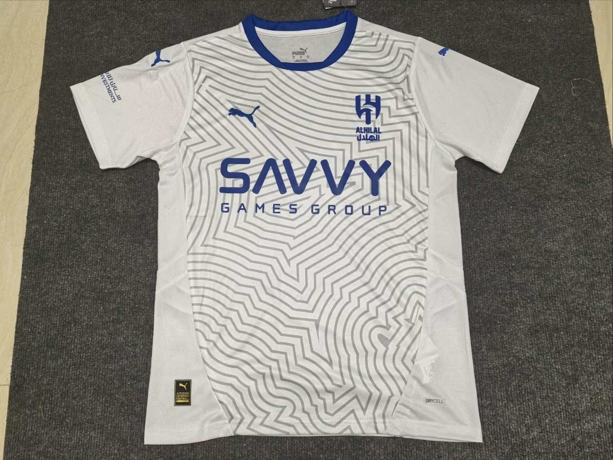 24-25 Al-Hilal Saudi Away Soccer Jerseys Yupoo