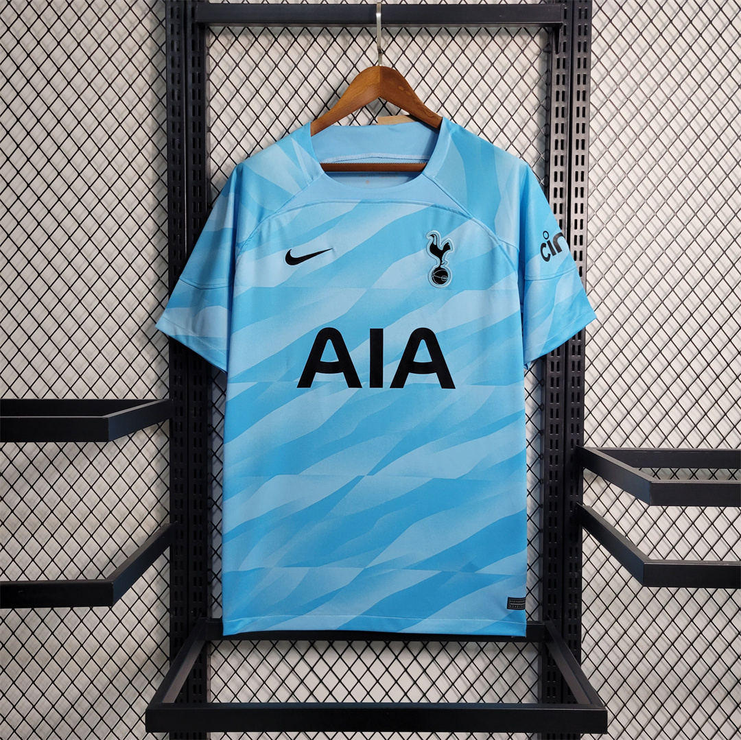 23-24 Tottenham Goalkeeper Blue Soccer Jerseys Yupoo